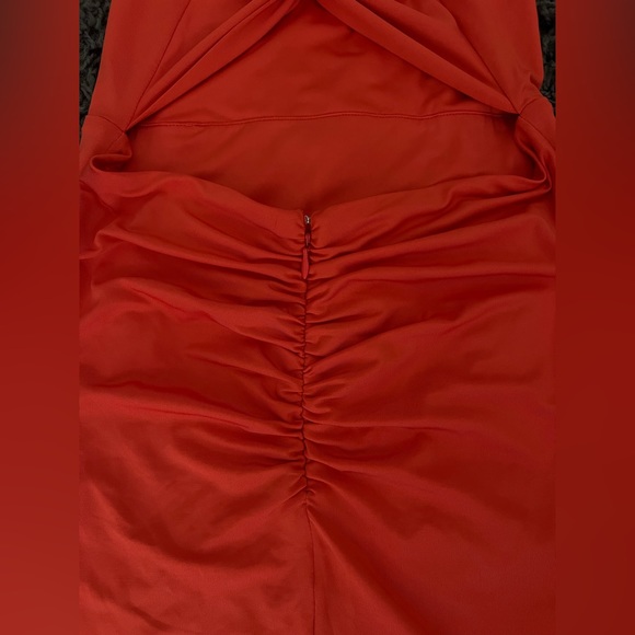 Superdown Red/Orange Racerback Dress - Picture 4 of 7